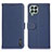 Funda de Cuero Cartera con Soporte Carcasa B01H para Samsung Galaxy M33 5G Azul