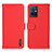 Funda de Cuero Cartera con Soporte Carcasa B01H para Vivo Y55s 5G Rojo