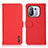 Funda de Cuero Cartera con Soporte Carcasa B01H para Xiaomi Mi 11 Pro 5G Rojo