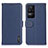 Funda de Cuero Cartera con Soporte Carcasa B01H para Xiaomi Poco F4 5G Azul