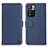Funda de Cuero Cartera con Soporte Carcasa B01H para Xiaomi Poco X4 NFC Azul
