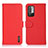 Funda de Cuero Cartera con Soporte Carcasa B01H para Xiaomi Redmi Note 10T 5G Rojo