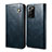 Funda de Cuero Cartera con Soporte Carcasa B01S para Samsung Galaxy S20 Plus 5G Azul