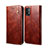 Funda de Cuero Cartera con Soporte Carcasa B01S para Xiaomi Redmi 9 Power Marron