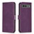 Funda de Cuero Cartera con Soporte Carcasa B02F para Google Pixel 7a 5G Morado