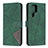 Funda de Cuero Cartera con Soporte Carcasa B02F para Samsung Galaxy S23 Ultra 5G Verde