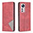 Funda de Cuero Cartera con Soporte Carcasa B02F para Xiaomi Mi 12S 5G Rojo