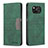 Funda de Cuero Cartera con Soporte Carcasa B02F para Xiaomi Poco X3 NFC Verde