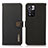 Funda de Cuero Cartera con Soporte Carcasa B02H para Xiaomi Redmi Note 11 Pro+ Plus 5G Negro