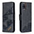 Funda de Cuero Cartera con Soporte Carcasa B03F para Samsung Galaxy A81 Negro