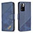 Funda de Cuero Cartera con Soporte Carcasa B03F para Xiaomi Mi 11i 5G (2022) Azul