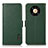 Funda de Cuero Cartera con Soporte Carcasa B03H para Huawei Mate 40 Pro Verde