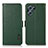 Funda de Cuero Cartera con Soporte Carcasa B03H para Oppo K10 5G Verde