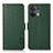 Funda de Cuero Cartera con Soporte Carcasa B03H para Oppo Reno9 Pro 5G Verde