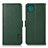 Funda de Cuero Cartera con Soporte Carcasa B03H para Samsung Galaxy F42 5G Verde