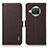 Funda de Cuero Cartera con Soporte Carcasa B03H para Xiaomi Mi 10T Lite 5G Marron