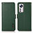 Funda de Cuero Cartera con Soporte Carcasa B03H para Xiaomi Mi 12 Lite 5G Verde