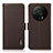 Funda de Cuero Cartera con Soporte Carcasa B03H para Xiaomi Mi 12 Ultra 5G Marron