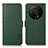 Funda de Cuero Cartera con Soporte Carcasa B03H para Xiaomi Mi 12 Ultra 5G Verde