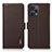 Funda de Cuero Cartera con Soporte Carcasa B03H para Xiaomi Poco F5 5G Marron