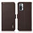 Funda de Cuero Cartera con Soporte Carcasa B03H para Xiaomi Redmi Note 10 Pro Max Marron