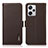 Funda de Cuero Cartera con Soporte Carcasa B03H para Xiaomi Redmi Note 12 Explorer Marron