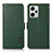 Funda de Cuero Cartera con Soporte Carcasa B03H para Xiaomi Redmi Note 12 Explorer Verde