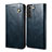 Funda de Cuero Cartera con Soporte Carcasa B03S para Samsung Galaxy S21 5G Azul