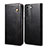 Funda de Cuero Cartera con Soporte Carcasa B03S para Samsung Galaxy S21 5G Negro