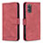 Funda de Cuero Cartera con Soporte Carcasa B05F para Samsung Galaxy S20 5G Rojo