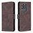 Funda de Cuero Cartera con Soporte Carcasa B05F para Samsung Galaxy S20 Ultra Marron