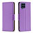 Funda de Cuero Cartera con Soporte Carcasa B06F para Samsung Galaxy M53 5G Morado