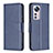 Funda de Cuero Cartera con Soporte Carcasa B06F para Xiaomi Mi 12S 5G Azul