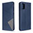 Funda de Cuero Cartera con Soporte Carcasa B07F para Samsung Galaxy M40S Azul