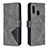 Funda de Cuero Cartera con Soporte Carcasa B08F para Samsung Galaxy A20e Gris