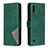 Funda de Cuero Cartera con Soporte Carcasa B08F para Samsung Galaxy M10 Verde