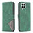 Funda de Cuero Cartera con Soporte Carcasa B08F para Samsung Galaxy M33 5G Verde