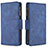 Funda de Cuero Cartera con Soporte Carcasa B09F para Samsung Galaxy Note 20 5G Azul