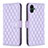 Funda de Cuero Cartera con Soporte Carcasa B11F para Samsung Galaxy M04 Morado