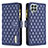 Funda de Cuero Cartera con Soporte Carcasa B12F para Samsung Galaxy M33 5G Azul