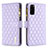 Funda de Cuero Cartera con Soporte Carcasa B12F para Samsung Galaxy S20 5G Morado