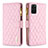 Funda de Cuero Cartera con Soporte Carcasa B12F para Samsung Galaxy S20 Plus 5G Oro Rosa