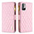Funda de Cuero Cartera con Soporte Carcasa B12F para Xiaomi Redmi Note 10T 5G Oro Rosa