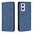 Funda de Cuero Cartera con Soporte Carcasa B15F para OnePlus Nord N20 5G Azul