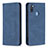 Funda de Cuero Cartera con Soporte Carcasa B15F para Samsung Galaxy A11 Azul