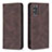 Funda de Cuero Cartera con Soporte Carcasa B15F para Samsung Galaxy S20 5G Marron