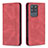 Funda de Cuero Cartera con Soporte Carcasa B15F para Samsung Galaxy S20 Ultra 5G Rojo