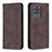 Funda de Cuero Cartera con Soporte Carcasa B15F para Samsung Galaxy S20 Ultra Marron