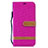 Funda de Cuero Cartera con Soporte Carcasa B16F para Samsung Galaxy M20 Rosa Roja