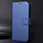 Funda de Cuero Cartera con Soporte Carcasa BY1 para Nokia 5.4 Azul